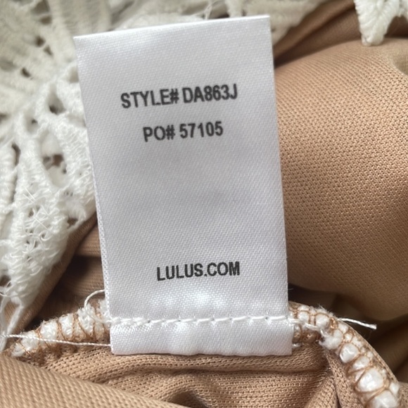 Lulus Right Sheer, Right Now White Lace Bodycon Mini Dress size medium - Picture 14 of 14